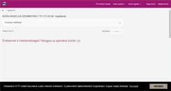 Desktop Screenshot of kuria.startlak.hu